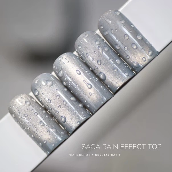 Топ с эффектом капель SAGA Professional Rain Effect Top, 10 мл - изображение 4