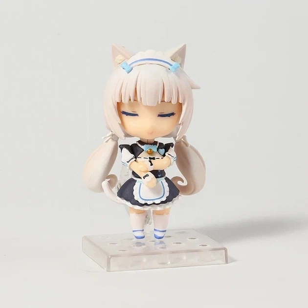 Аниме фигурка Nendoroid Vanilla Nekopara Кошачий Рай коллекционная модель с подвижными элементами высотой 10 см с комплектом аксессуаров для создания различных поз и детализированной проработкой образа персонажа для ценителей японской культуры - изображение 4