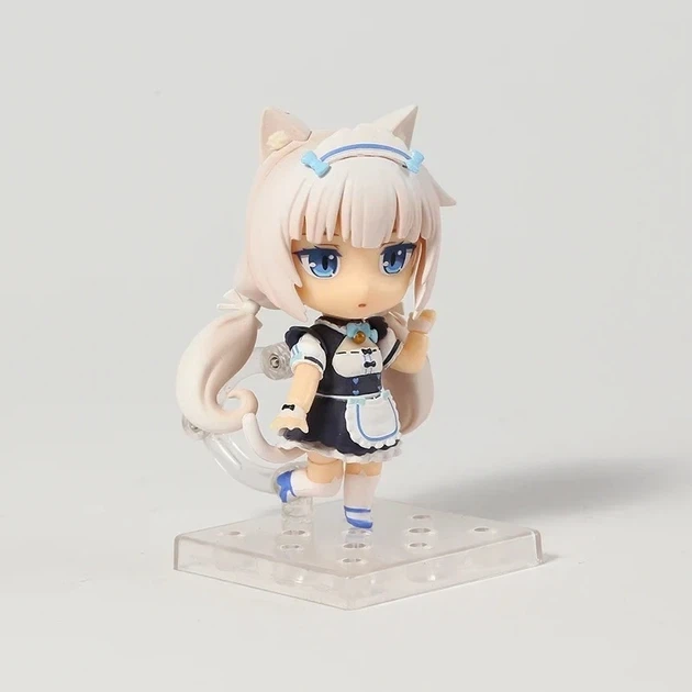 Аниме фигурка Nendoroid Vanilla Nekopara Кошачий Рай коллекционная модель с подвижными элементами высотой 10 см с комплектом аксессуаров для создания различных поз и детализированной проработкой образа персонажа для ценителей японской культуры - изображение 5