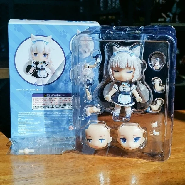 Аниме фигурка Nendoroid Vanilla Nekopara Кошачий Рай коллекционная модель с подвижными элементами высотой 10 см с комплектом аксессуаров для создания различных поз и детализированной проработкой образа персонажа для ценителей японской культуры - изображение 10