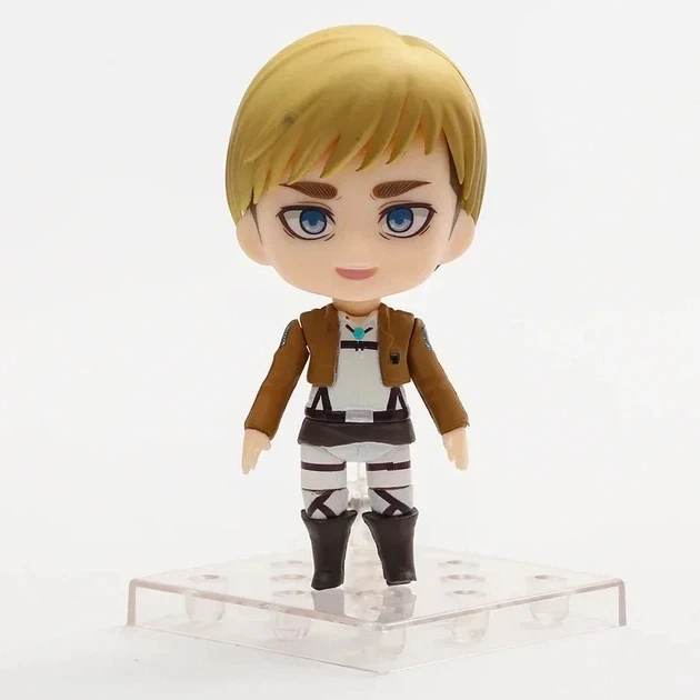 Коллекционная фигурка Nendoroid 755 Эрвин Смит Атака Титанов подвижная аниме модель 10 см с аксессуарами для фанатов японской культуры серии Attack on Titan - изображение 4