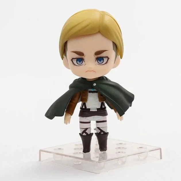 Коллекционная фигурка Nendoroid 755 Эрвин Смит Атака Титанов подвижная аниме модель 10 см с аксессуарами для фанатов японской культуры серии Attack on Titan - изображение 5