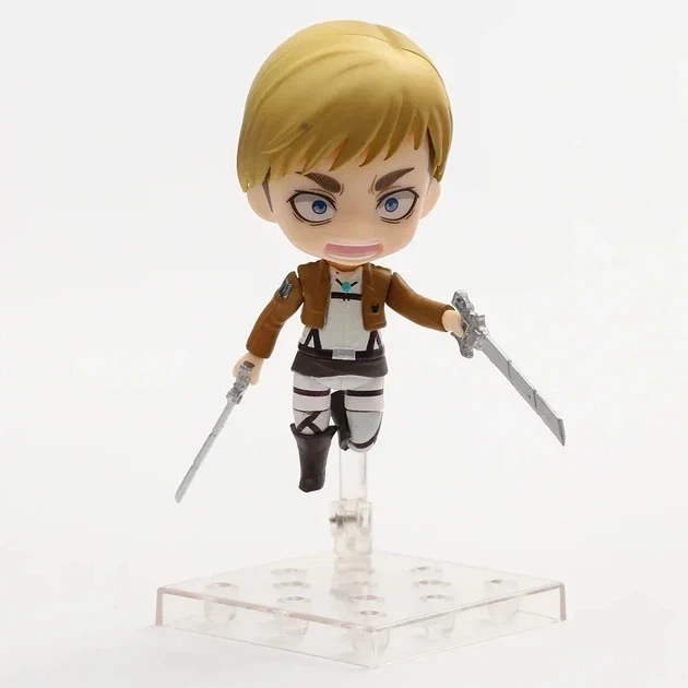 Коллекционная фигурка Nendoroid 755 Эрвин Смит Атака Титанов подвижная аниме модель 10 см с аксессуарами для фанатов японской культуры серии Attack on Titan - изображение 7