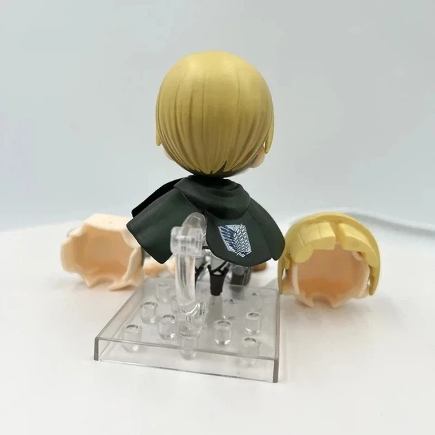 Коллекционная фигурка Nendoroid 755 Эрвин Смит Атака Титанов подвижная аниме модель 10 см с аксессуарами для фанатов японской культуры серии Attack on Titan - изображение 9
