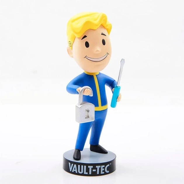 Коллекционная фигурка Fallout Vault Boy с набором Lock Pick 13 см PVC игровая статуэтка для фанатов серии Фолаут детализированная модель для коллекционирования тематический аксессуар для геймеров для оформления рабочего стола и игровой зоны - изображение 4