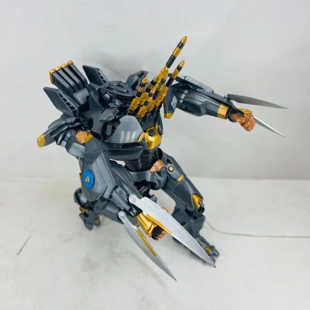 Фигурка робота Pacific Rim Gipsy Avenger 20 см коллекционная модель боевого егеря с аксессуарами и оружием для фанатов вселенной Тихоокеанский рубеж детализированная игрушка мех с подвижными суставами для ценителей фантастических битв - изображение 5