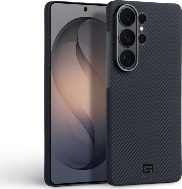 Чехол для смартфона ArmorStandart BlackIcon Aramid Twill MagCase для Samsung Galaxy S26 Ultra Black (ARM90147) - изображение 2