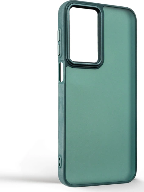 Чохол для смартфона Samsung Galaxy A18 4G/A17 4G ArmorStandart Frame Dark Green (ARM92944) - зображення 2