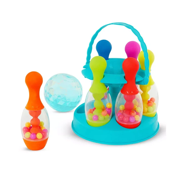 Игровой набор Battat Красочный боулинг (BX2438Z) - Фото 3 Игровой набор Battat Красочный боулинг (BX2438Z) - изображение 3