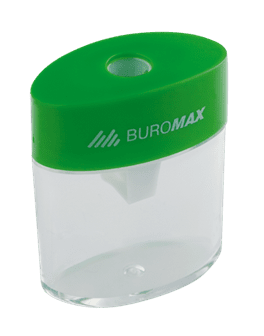 Чинка пластик. BUROMAX 4752 з контейнером (12) /BM.4752/ - изображение 3