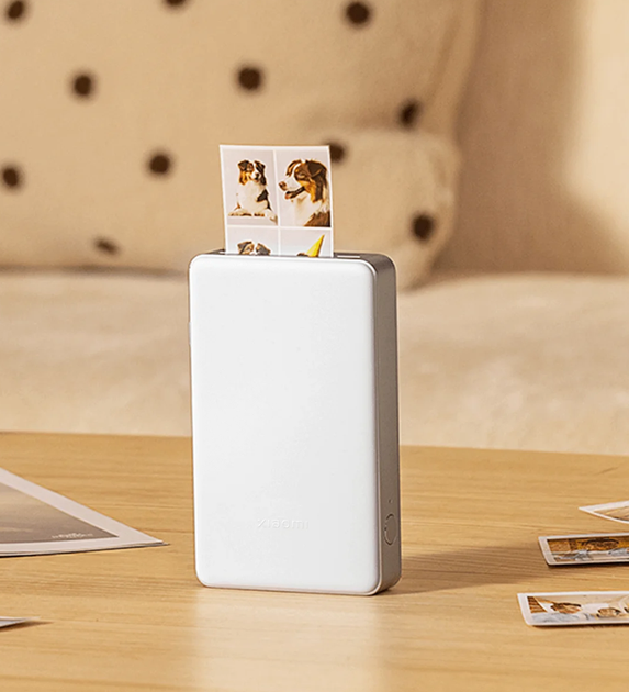 Портативный фотопринтер Xiaomi Portable Photo Printer Pro BT5.2 880mAh White (BHR082QGL) - изображение 7