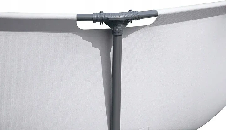 Каркасный бассейн Bestway Steel Pro MAX 56408 305×76 см 4678 л серый - изображение 5