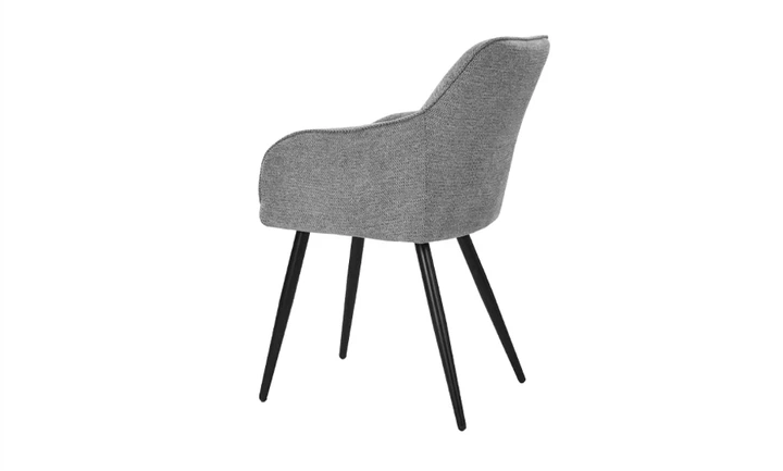 Стул Орекс металл серый ткань 600x550x840 см - изображение 3