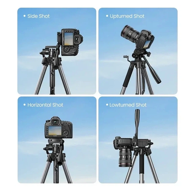 Штатив UGREEN LP661 Professional Tripod for Phone & Camera(UGR-15187) - зображення 7