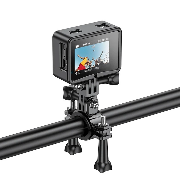 Екшн-камера HOCO DV101 dual color screen sports camera Black - изображение 5