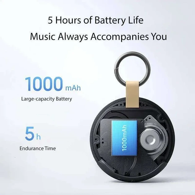 Портативна колонка Xiaomi Redmi Bluetooth Speaker 2, 5W, Black - изображение 3