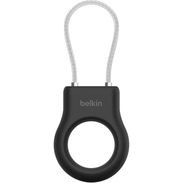 Чехол для трекера Belkin AirTag Secure Holder with Wire Cable Black (MSC009BTBK) - изображение 5