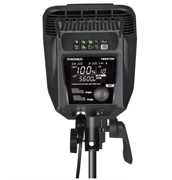Світлодіодний студійний освітлювач Yongnuo YNRAY180 3200-5600К KIT - зображення 7