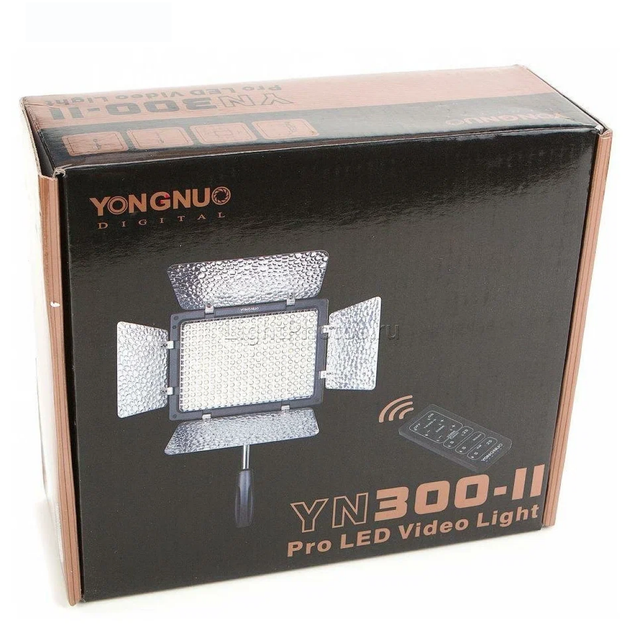 Накамерне світло Yongnuo YN-300 II LED. Відеосвітло для фото та відеозйомки - зображення 10