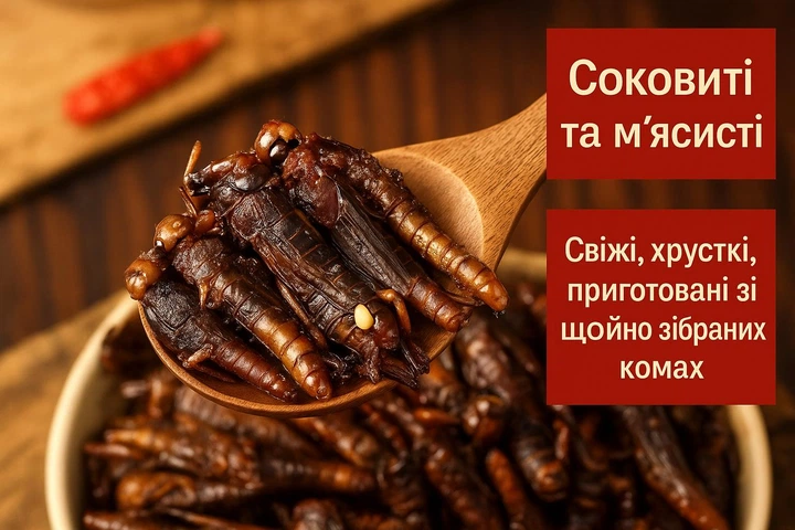 Коники - смажені та гострі пряні снеки комах 30g | Latiao Insects - Фото 3 Коники - смажені та гострі пряні снеки комах 30g | Latiao Insects - зображення 3