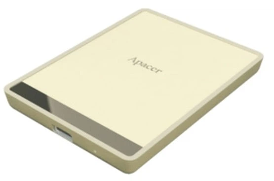 Портативний SSD Apacer AS724 1TB USB 3.2 Gen.2 Type-C Read/Write 500 MB/s Cream (KST-AP1TBAS724C-1) - изображение 2