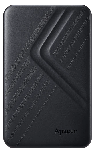 Жорсткий диск зовнішній PHD External 2.5'' Apacer USB 3.2 Gen. 1 AC236 5 Tb Black (KST-AP5TBAC236B-1) - изображение 2