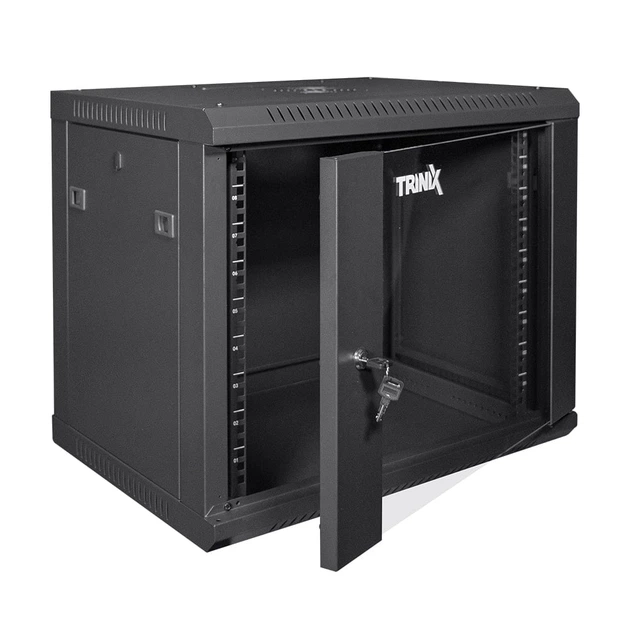 Комутаційна шафа Trinix TRX-9U/600x450x503 Black (25-00086) - зображення 3