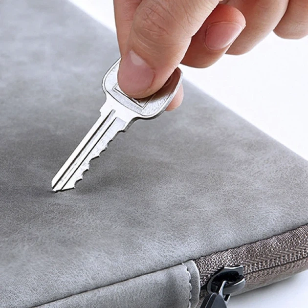 Чехол-папка для ноутбука 14" UGREEN LP187 Laptop Sleeve 14-14.9" влагозащищенный, серый - изображение 3