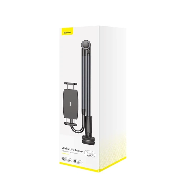 Настольный держатель для телефона и планшета Baseus Otaku Life Rotary Adjustment Lazy Holder Pro Gray (LUZQ000013) до - Фото 2 Настольный держатель для телефона и планшета Baseus Otaku Life Rotary Adjustment Lazy Holder Pro Gray (LUZQ000013) до - изображение 2