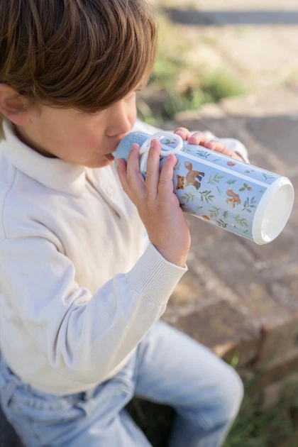 Butelka na wodę Mepal Little Dutch Pop-Up Forest Friends 400 ml (8720294048831) - obraz 4