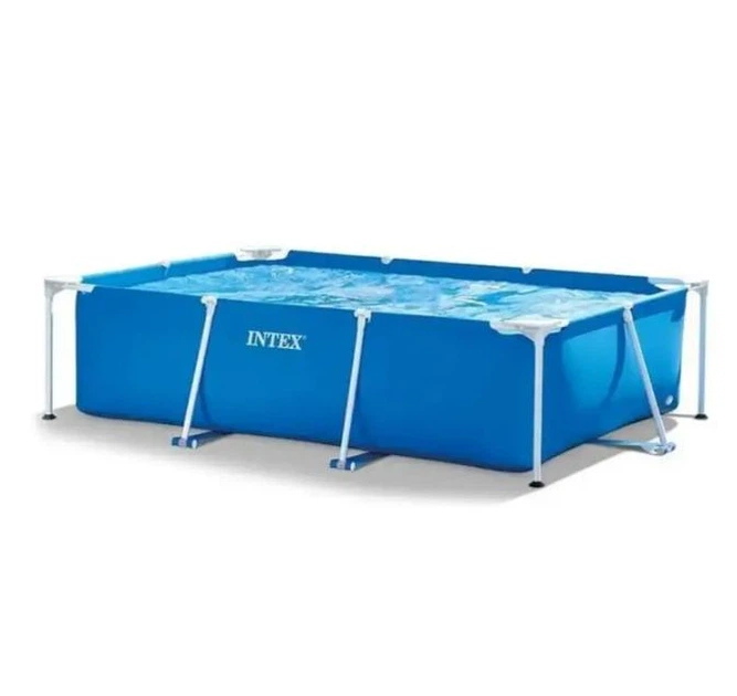 Бассейн каркасный прямоугольный Intex 260x160x65 см армированный ПВХ + полиэстер 2282 литров - изображение 8
