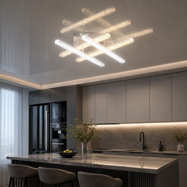 Стельова світлодіодна LED люстра - зображення 2