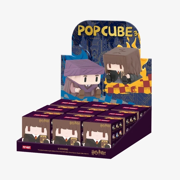 Коллекционная фигурка POP MART Гарри Поттер POP CUBE 3 Series Blind Box - Фото 2 Коллекционная фигурка POP MART Гарри Поттер POP CUBE 3 Series Blind Box - изображение 2