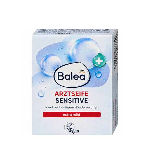 Лечебное твердое мыло Balea Arztseife Sensitive для чувствительной кожи 100 грамм (4066447380545) - Фото 1 Лечебное твердое мыло Balea Arztseife Sensitive для чувствительной кожи 100 грамм (4066447380545) - изображение 1