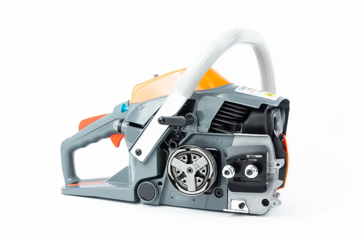 Бензопила TRESZER TRS3 39 cc (1,8кВт. шина 14", цепь 3/8" LP-1,3-52зв. квад. зуб) с подкачкой, плавный пуск для бензопилы - изображение 5