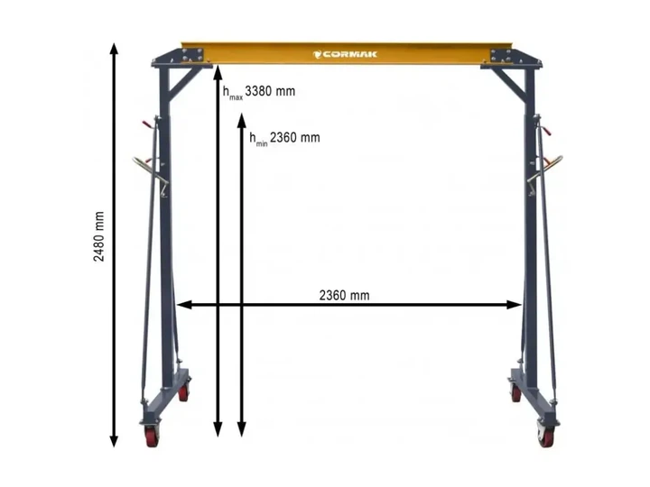 Козловой кран CORMAK PK2 - Фото 2 Козловой кран CORMAK PK2 - изображение 2