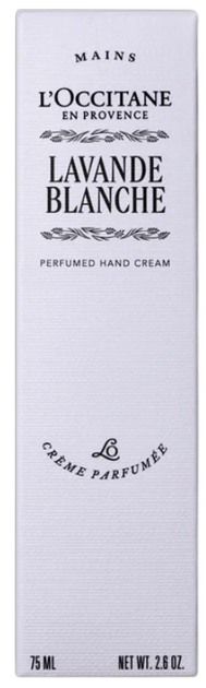 Крем для рук L'Occitane Lavande Blanche парфумований 75 мл (3253581783214) - зображення 2