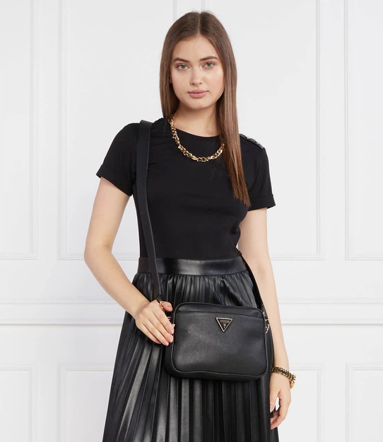 Женская сумка Guess 117 кросс-боди черная - Фото 4 Женская сумка Guess 117 кросс-боди черная - изображение 4