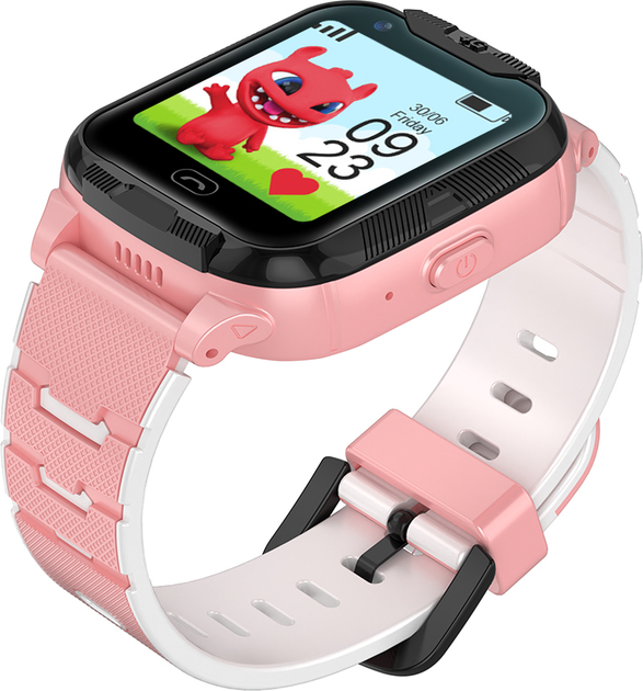 Дитячий смарт-годинник Maxlife 4G MXKW-350 GPS WiFi Pink (5900495269300) - Фото 4 Дитячий смарт-годинник Maxlife 4G MXKW-350 GPS WiFi Pink (5900495269300) - зображення 4