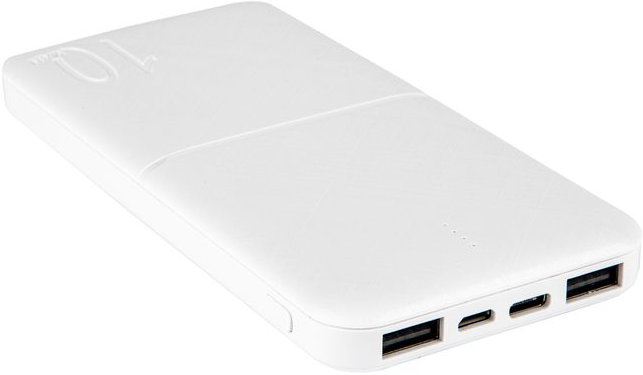 Powerbank MX COCO 10000mAh 2xUSB 10W White (5901313084839) - obraz 2