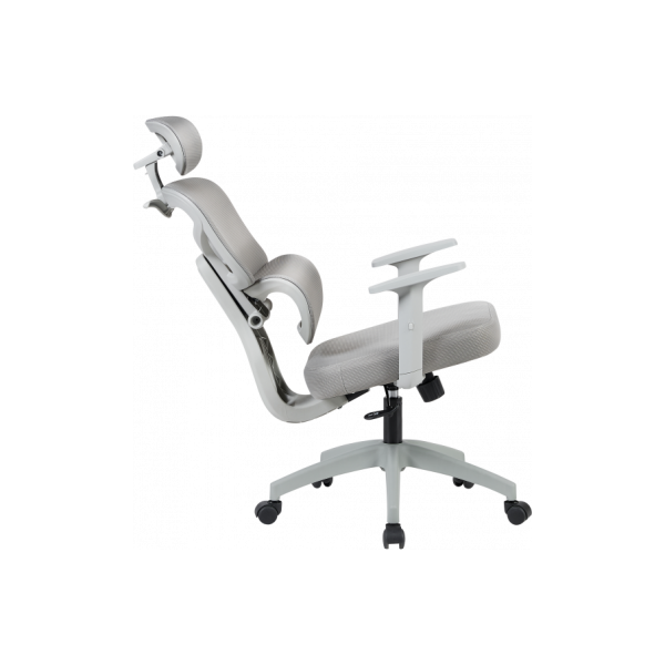 Офисное эргономичное кресло GT Racer B-339 Gray - Фото 6 Офисное эргономичное кресло GT Racer B-339 Gray - изображение 6