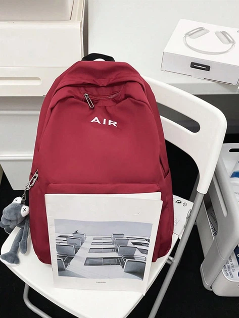 Рюкзак AIR 3296 мужской женский детский школьный портфель красный - Фото 6 Рюкзак AIR 3296 мужской женский детский школьный портфель красный - изображение 6