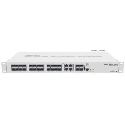 Коммутатор сетевой Mikrotik (CRS328-4C-20S-4S+RM) - Фото 1 Коммутатор сетевой Mikrotik (CRS328-4C-20S-4S+RM) - изображение 1