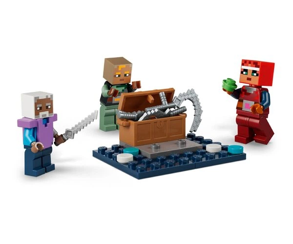 Конструктор LEGO Minecraft Битва зі спотвореним зберігачем (21591) - зображення 6
