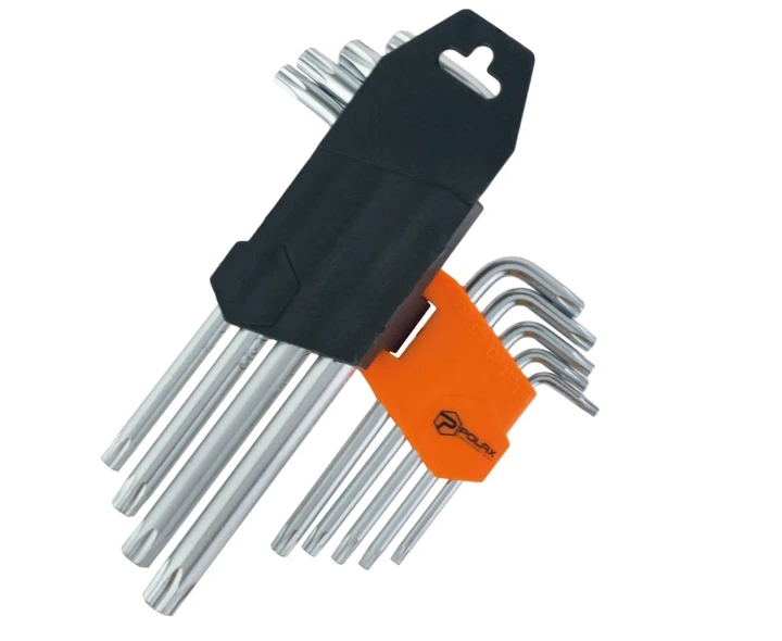 Набор Г-образных ключей TORX 9 шт. Т10-Т50, Cr-V - изображение 5