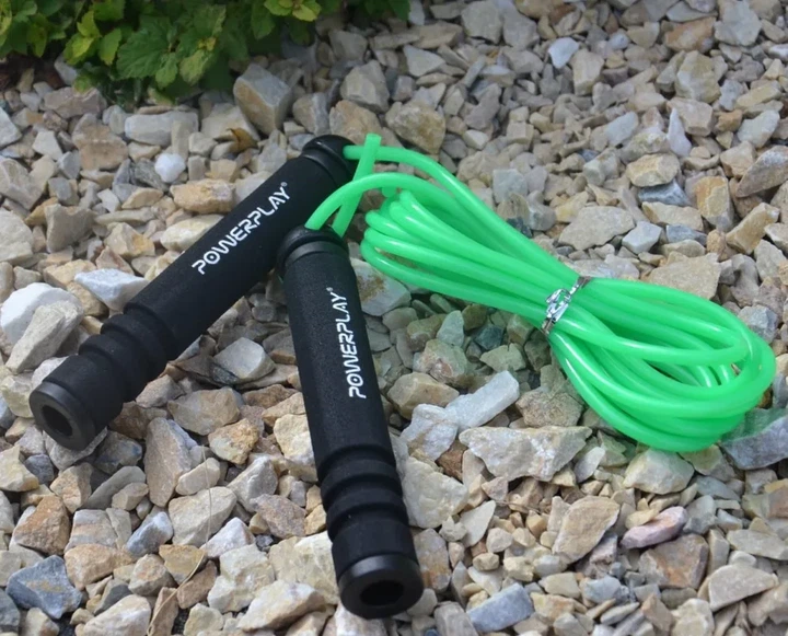Скакалка PowerPlay 4205 Classic Plus Jump Rope Зелена (2,7m.) (PP_PP_4205_Green) - изображение 5