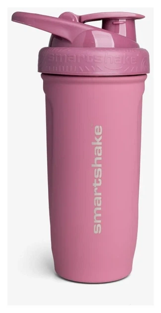 Шейкер спортивний SmartShake металевий Reforce Stainless Steel 30oz/900ml Deep Rose (PP_11153201) - изображение 9