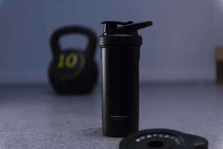 Шейкер спортивний SmartShake металевий Insulated Steel 750ml Black (PP_11152001) - изображение 6