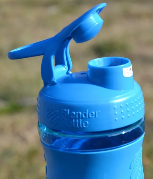 Шейкер спортивний (пляшка) BlenderBottle SportMixer Flip 28oz/820ml Cyan (PP_SM 28oz Cyan) - изображение 7