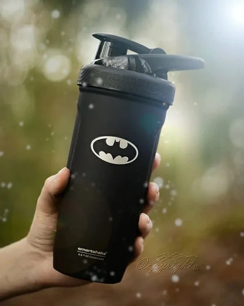 Шейкер спортивний SmartShake Reforce DC 900ml Batman Logo (PP_11150601) - изображение 6